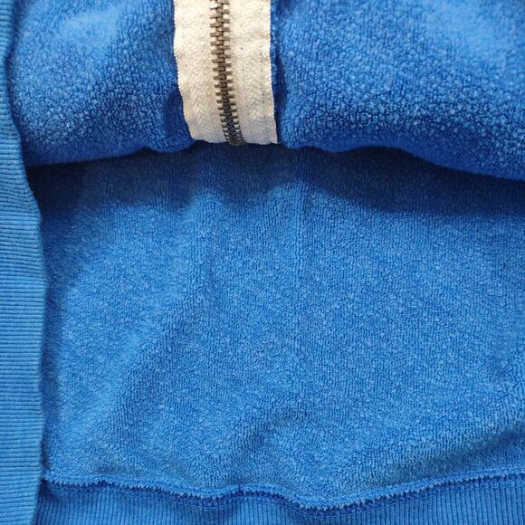 Victoria Secret PINK Oversized Hoodie, Zip Up, Size Medium, Blue in Color - Picture 5 of 9